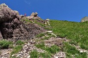 56 Salendo dal Passo di Valsanguigno-W in vetta al Pizzo Farno 